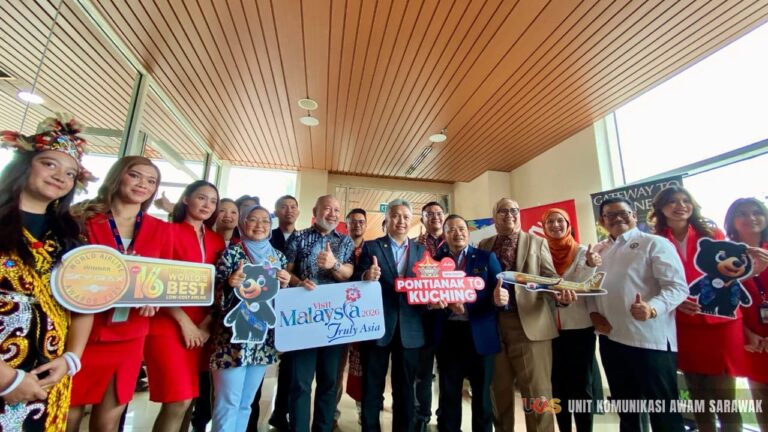 Penerbangan terus Kuching-Pontianak beroperasi semula
