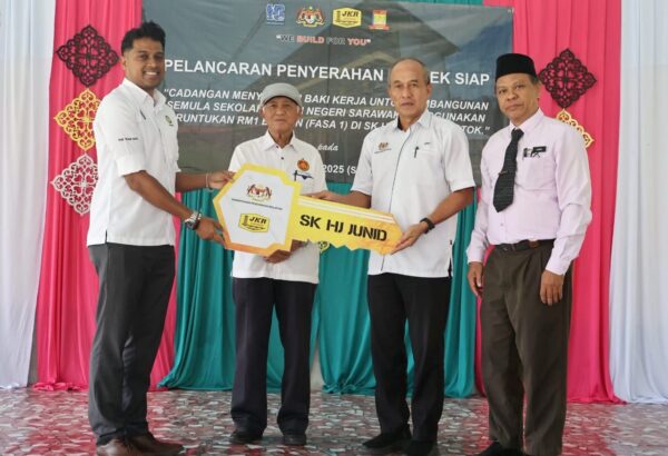 Projek pembangunan semula SK Haji Junid Gerigat sudah siap, kemudahan lebih selesa