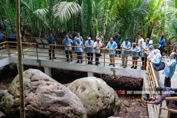 Taman Arkeologi Santubong, Pusat Wallace mercu tanda baharu Santubong