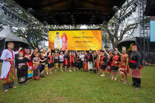 Raptai penuh sambutan Hari Lahir Rasmi TYT Sarawak lancar