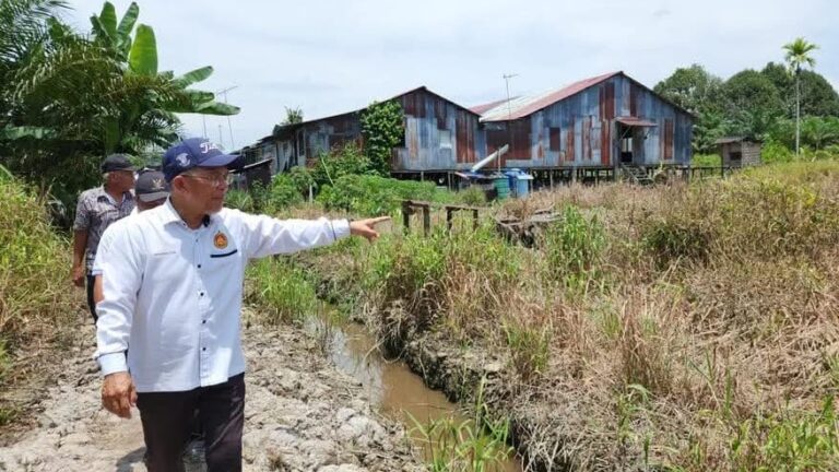 Tidak lagi guna perahu, jalan ke Rumah Augustine siap
