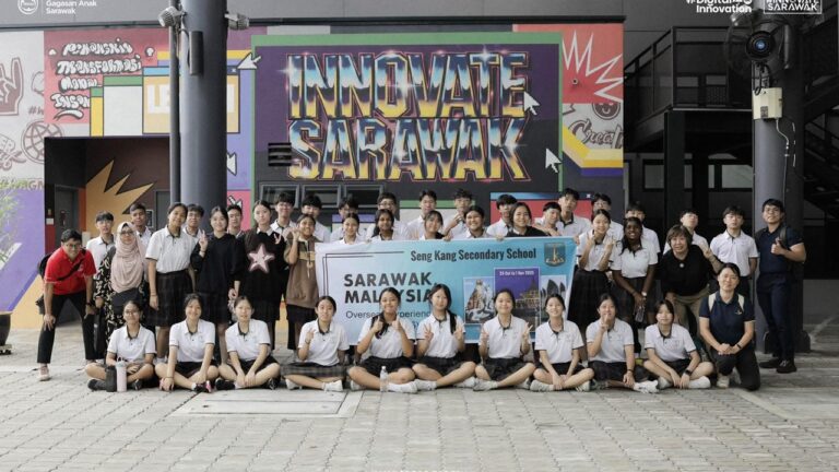 Pelajar Seng Kang Secondary School pelajari ekosistem digital, inovasi Sarawak