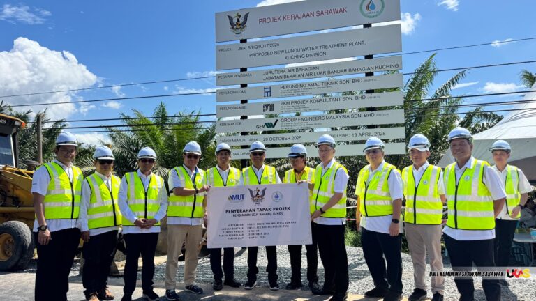 Sistem grid air baharu Lundu–Sematan giat dilaksana