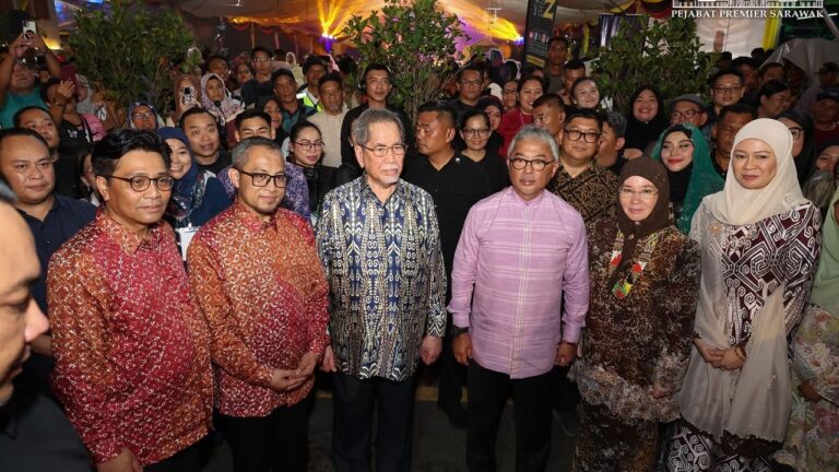 Sultan Pahang hadiri Festival Gendang Sarawak 2025