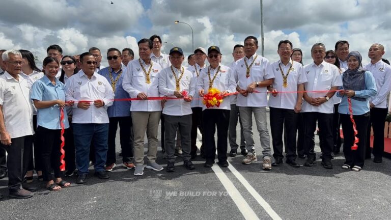 Jambatan Sebauh dibuka kepada orang ramai, akses lebih lancar