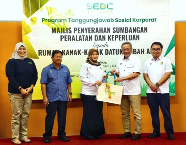 SEDC tunaikan CSR Rumah Kanak-Kanak Datuk Ajibah Abol Sri Aman