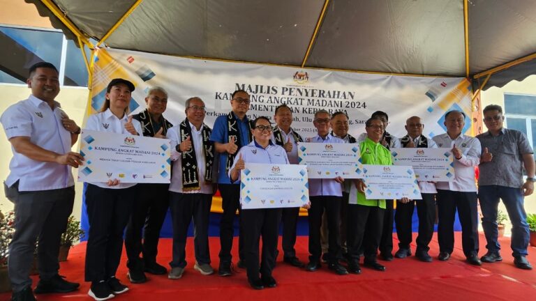 Kampung Angkat MADANI Nanga Engkuah, pembangunan pedalaman direalisasi