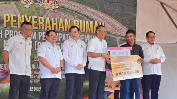Nelayan Pulau Bruit miliki penempatan baharu