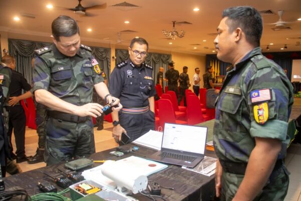Anggota PGA Briged Sarawak cipta sensor pengesan kepala air