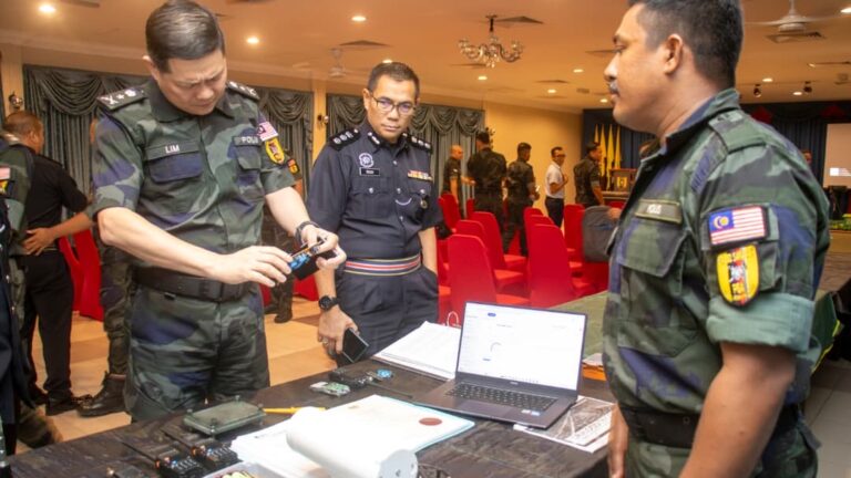 Anggota PGA Briged Sarawak cipta sensor pengesan kepala air