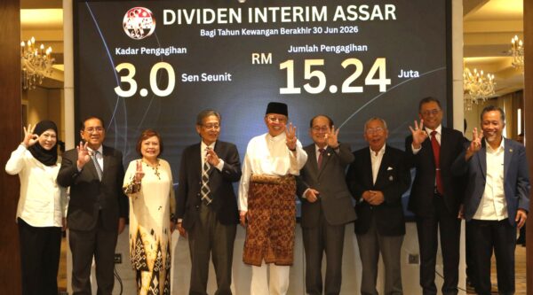 ASSAR agih dividen interim 3 sen seunit