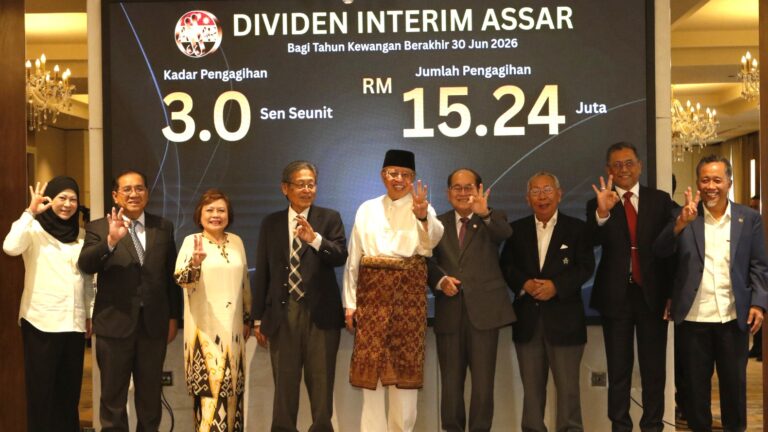 ASSAR agih dividen interim 3 sen seunit