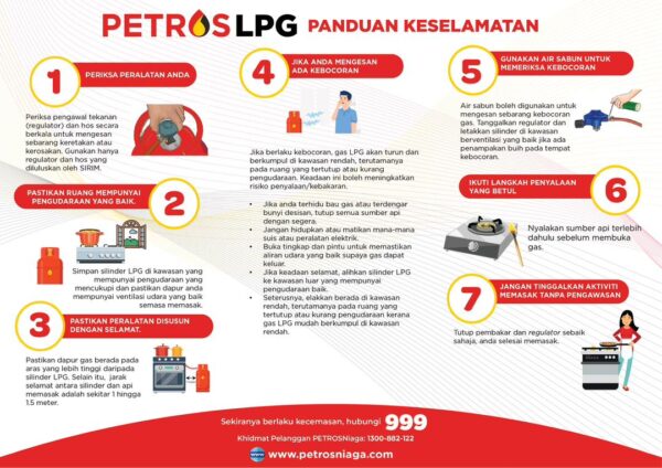 PETROS ingatkan langkah keselamatan LPG sempena musim perayaan