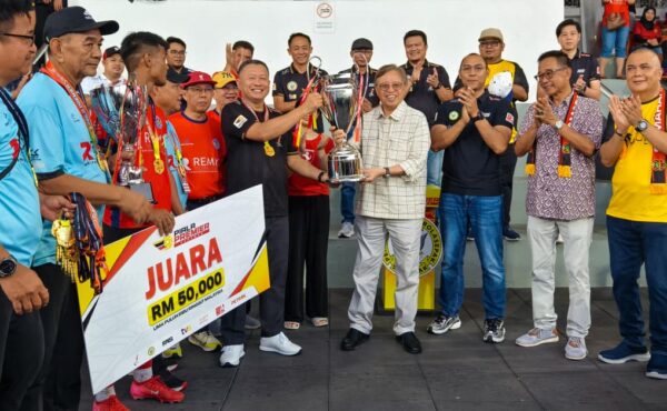 Pembangunan bola sepak Sarawak akan terus diperkasa – Abg Jo