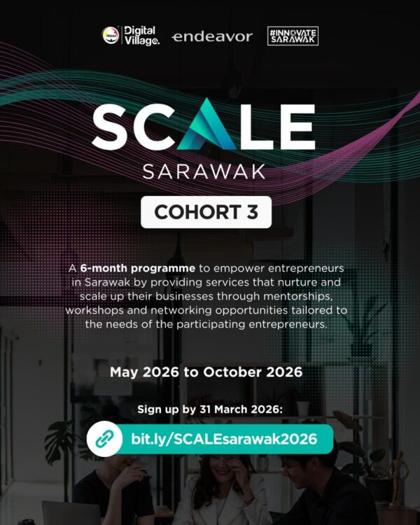 SCALE Sarawak Cohort 3 mula dibuka