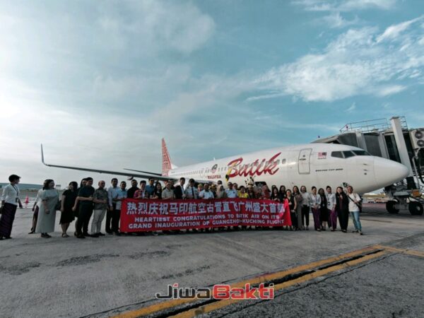 Sarawak, China perkukuhkan hubungan melalui penerbangan terus Kuching–Guangzhou