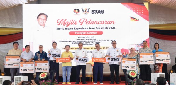 Bantuan SKAS 2026 dilancar, Kerajaan Sarawak peruntukkan RM640 juta