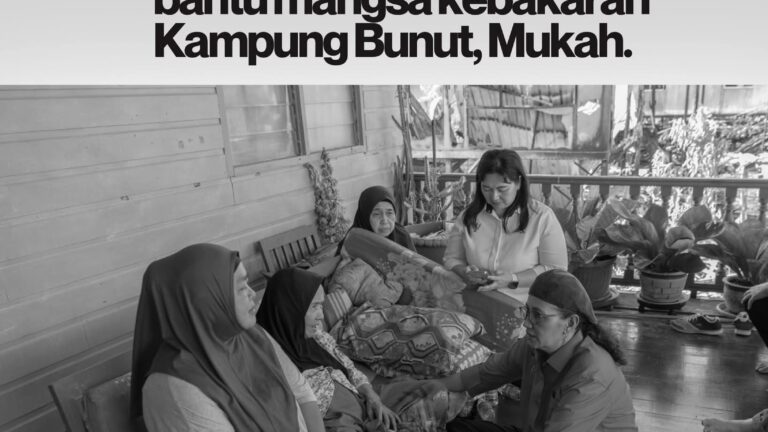 Hanifah bantu mangsa kebakaran Kampung Bunut