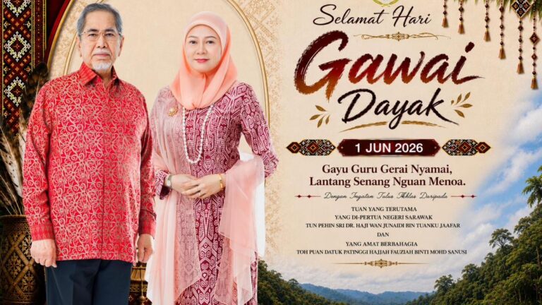 Gawai Dayak jambatan eratkan persaudaraan masyarakat Sarawak