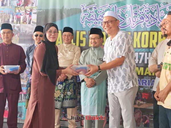 Semangat anak muda semarakkan program korban di surau