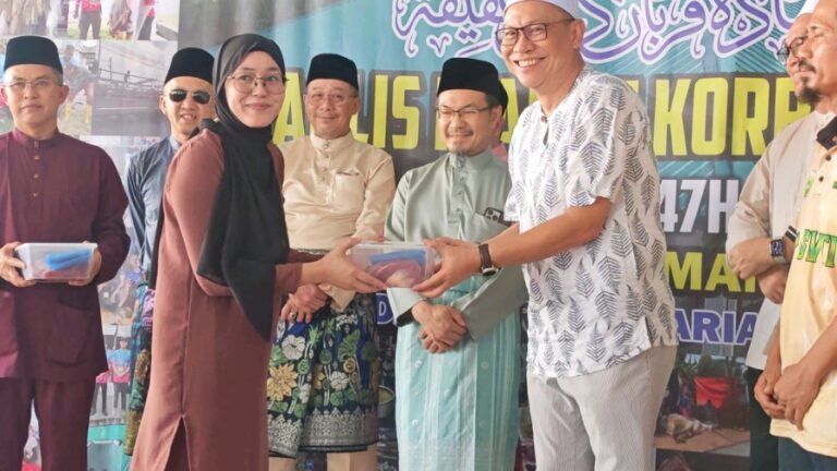Semangat anak muda semarakkan program korban di surau