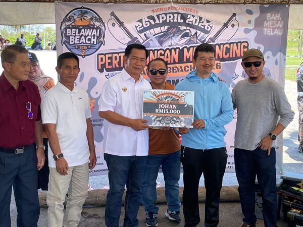Pertandingan memancing bantu promosikan Belawai destinasi pelancongan rekreasi