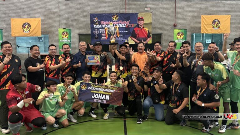 SABERKAS perkukuh perpaduan belia melalui penganjuran sukan