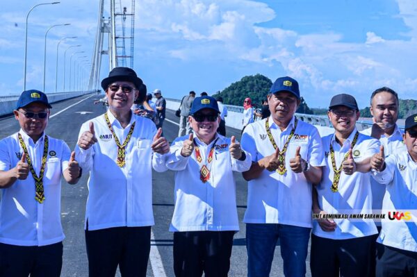 Jambatan Batang Lupar Satu lambang komitmen Sarawak bangunkan kawasan pesisir