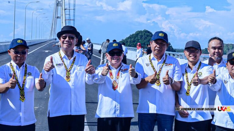 Jambatan Batang Lupar Satu lambang komitmen Sarawak bangunkan kawasan pesisir