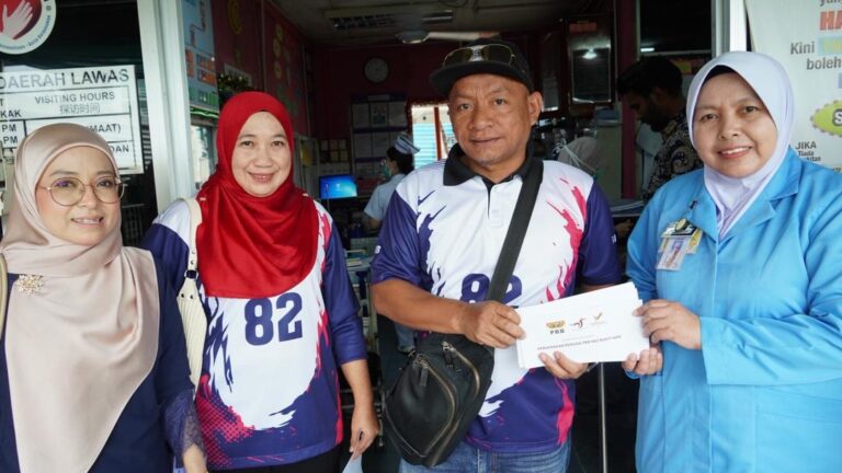 Pemuda Parti PBB Cawangan Bukit Sari hulurkan bantuan pada pesakit