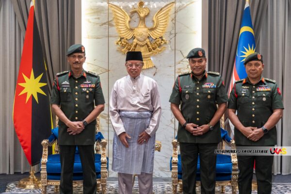 Kerajaan Sarawak, ATM perkukuh kerjasama lindungi sempadan negeri