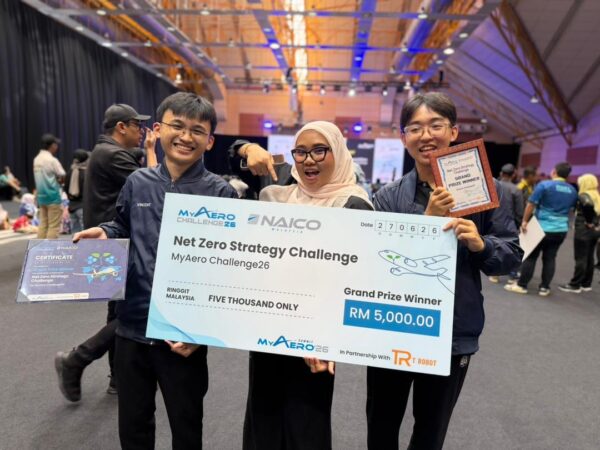 Anak Sarawak raih tempat pertama di NAICO Malaysia Net Zero Challenge 2026