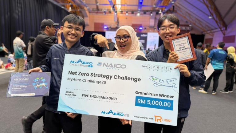 Anak Sarawak raih tempat pertama di NAICO Malaysia Net Zero Challenge 2026