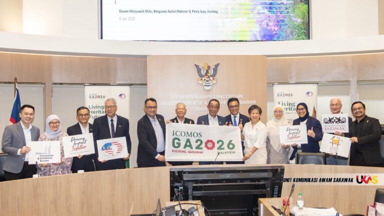 Sarawak tuan rumah Perhimpunan Agung dan Simposium Saintifik ICOMOS Ke-22