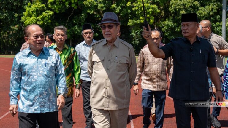 TYT Sarawak tiba di Betong sempena Sambutan Hari Keputeraan Rasmi Agong