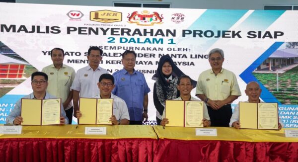 Dua projek sekolah siap di Dalat, Daro