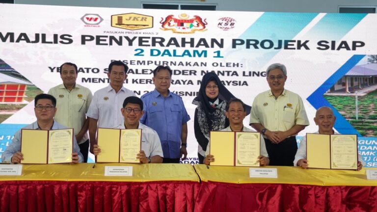 Dua projek sekolah siap di Dalat, Daro