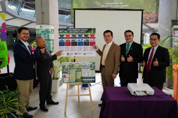 Warga UiTM Sarawak amal gaya hidup rendah karbon, mesra alam