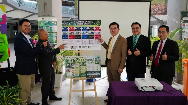 Warga UiTM Sarawak amal gaya hidup rendah karbon, mesra alam