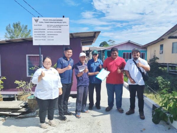 Empat projek RTP diserah pada penduduk DUN Kabong