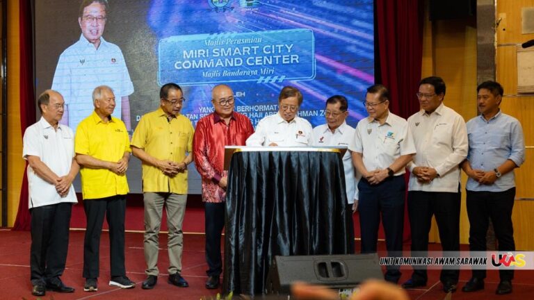 Sarawak rancang perluaskan Pusat Kawalan Bandar Pintar