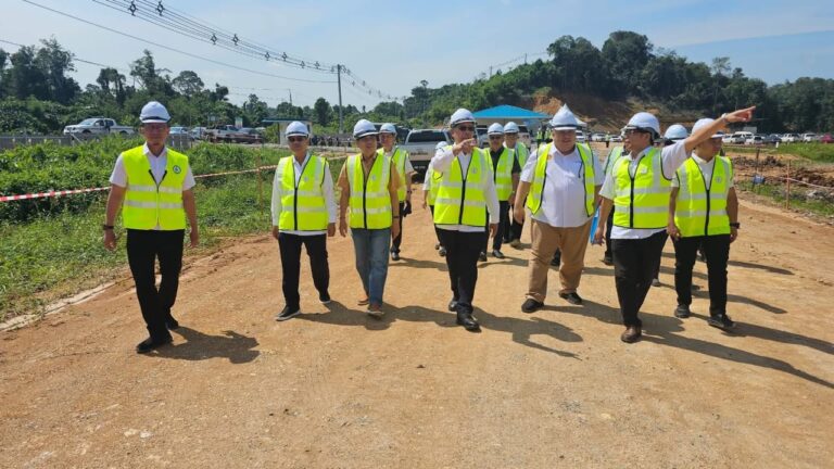 Pembinaan loji rawatan air baharu Kanowit berjalan lancar