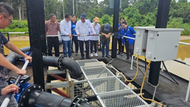 Loji Rawatan Air Nibong Tada bekalkan air bersih ke 847 isi rumah