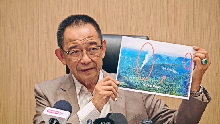 Kebakaran Taman Negara Niah dipercayai akibat panahan petir