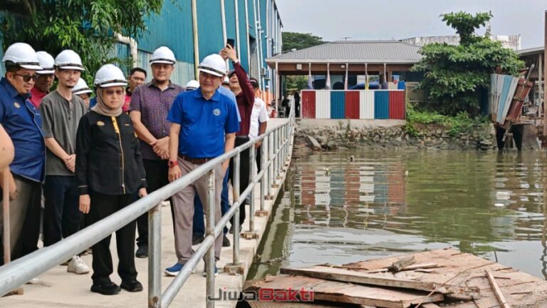 Penantian penduduk Kampung Muhibbah berakhir, projek naik taraf jeti Pending hampir siap