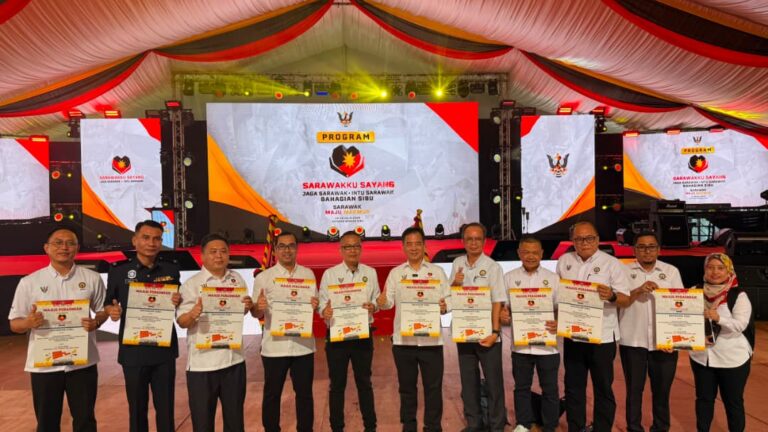 SarawakKu Sayang Sibu himpun 47 agensi, 158 kaunter perkhidmatan