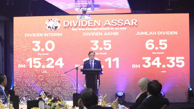 ASSAR agih dividen 6.5 sen seunit