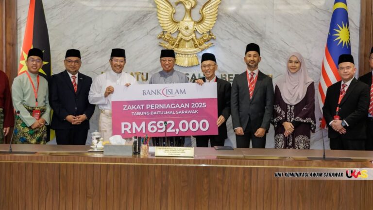 Bank Islam serah zakat RM692,000 kepada TBS