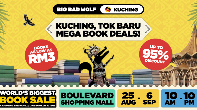 Big Bad Wolf Books kembali ke Kuching, pelbagai hadiah menarik ditawarkan