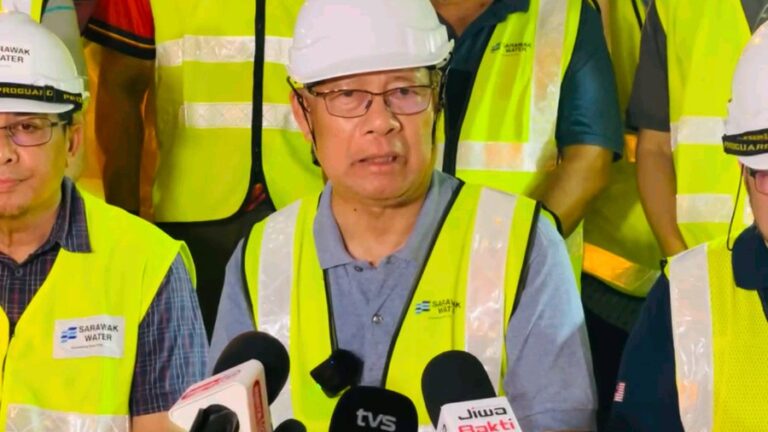 Paip rosak Jalan Tun Jugah, proses pemulihan ambil masa dua hingga tiga hari